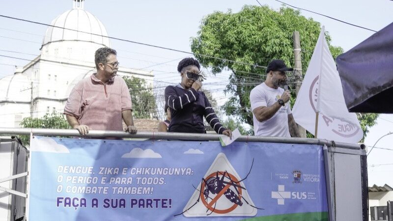 Vitória Realiza Mobilização Popular em Santo Antônio contra o Mosquito da Dengue