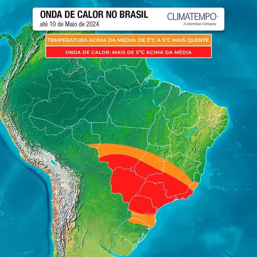 Calor fora de época: maio começa com temperaturas acima do normal no ES