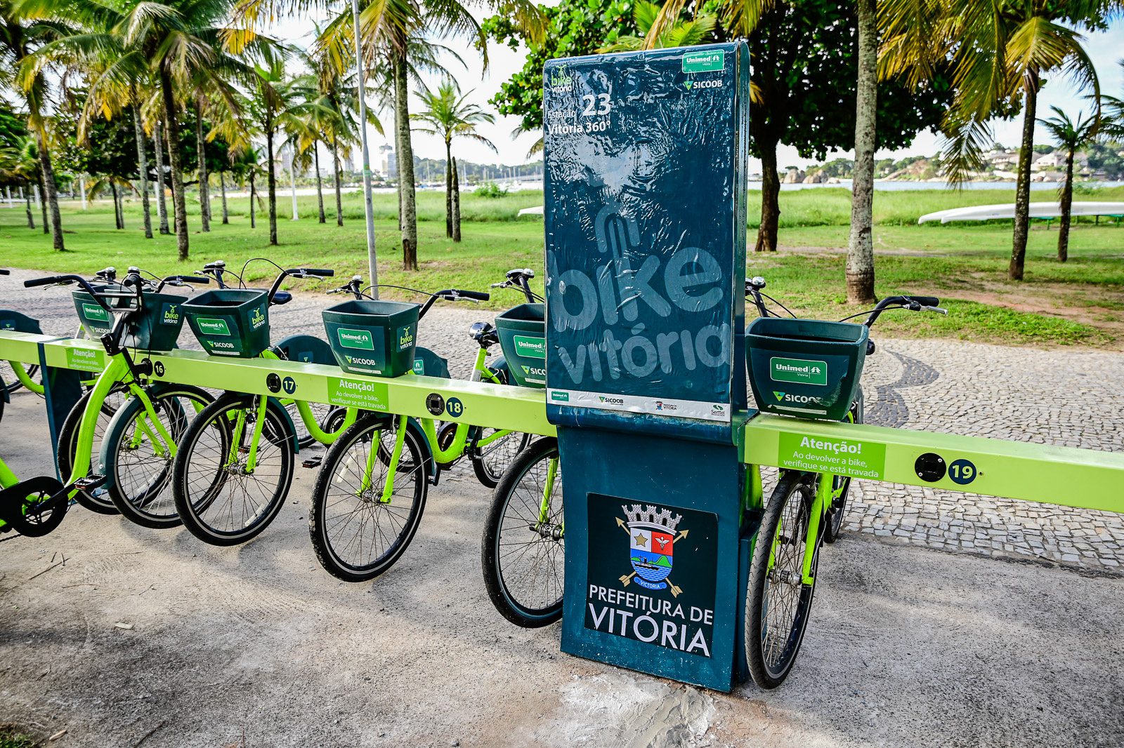 Vitória libera uso gratuito de bicicletas compartilhadas no Dia Mundial da Bicicleta