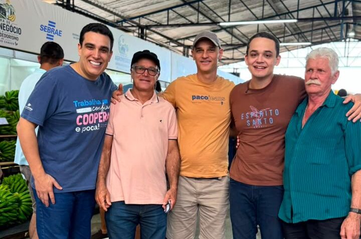 Durante a Festa da Banana e do Leite, Pazolini destaca o papel estratégico do agronegócio no Espírito Santo