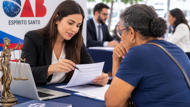 Advogados voluntários prestarão atendimento gratuito no Centro de Vitória