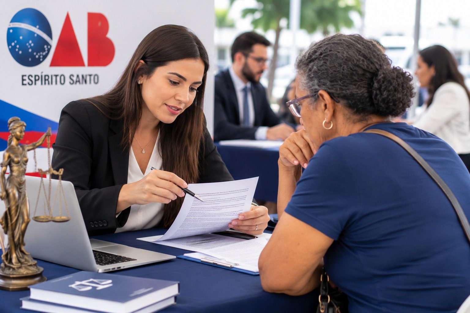 Advogados voluntários prestarão atendimento gratuito no Centro de Vitória