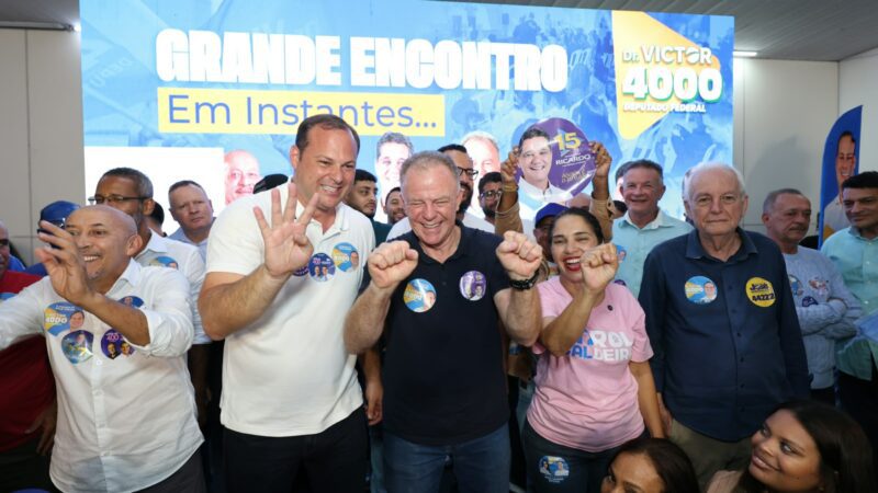 Dr. Victor reúne quase 2 mil pessoas em evento marcado pela força popular