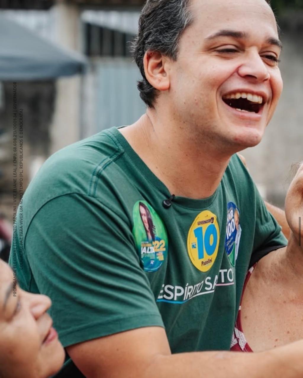 Disputa pelo Governo do ES: Pazolini tem a menor rejeição entre os candidatos