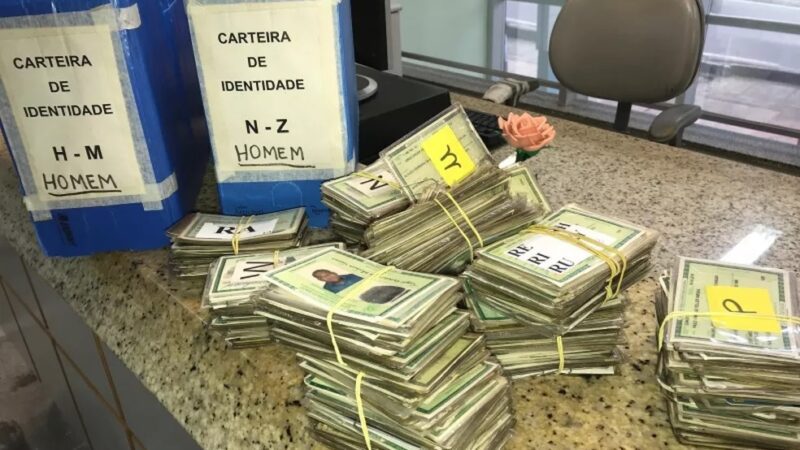 Casa do Cidadão tem 8.402 documentos perdidos à espera de seus donos