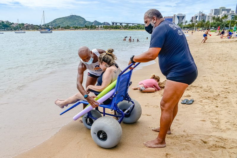 Projeto Praia Acessível com mais dias de funcionamento até este domingo (26)