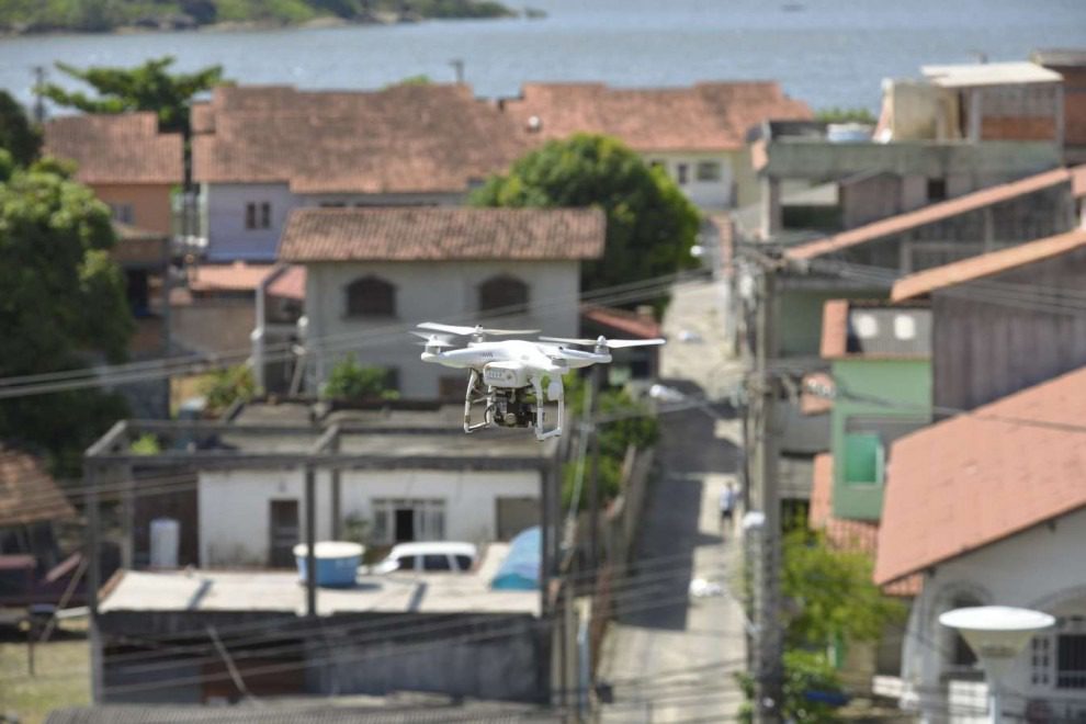 PMV utiliza drone no combate ao mosquito Aedes aegypti