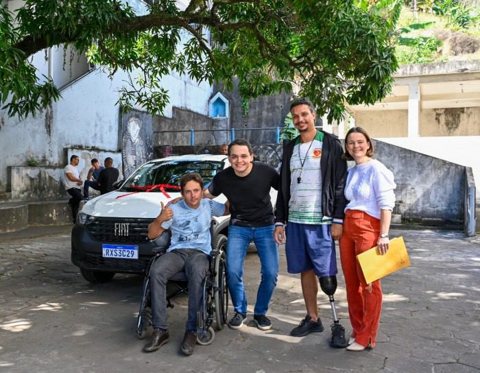 Instituto Luiz Braille recebe doação de carro zero km para coletar doações