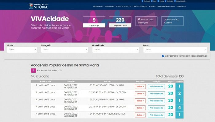 Novo módulo é acrescentado à plataforma VixCursos