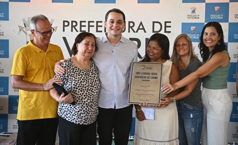 Em Memória de Lizandre Ignês, PMV Inaugura CMEI em Jardim Camburi