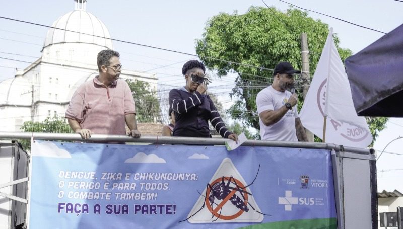 Vitória Realiza Mobilização Popular em Santo Antônio contra o Mosquito da Dengue