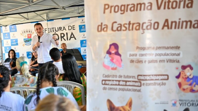 Pazolini lança iniciativa inovadora: Vetmóvel para cuidar de cães e gatos na capital