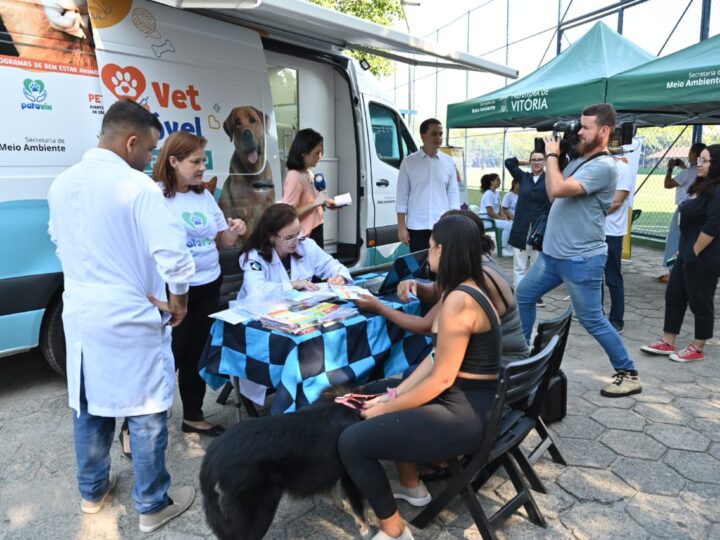 Pazolini Participou do VetMóvel, consultório médico veterinário itinerante, na Grande São Pedro