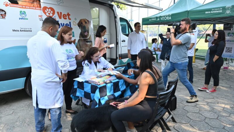 Pazolini Participou do VetMóvel, consultório médico veterinário itinerante, na Grande São Pedro