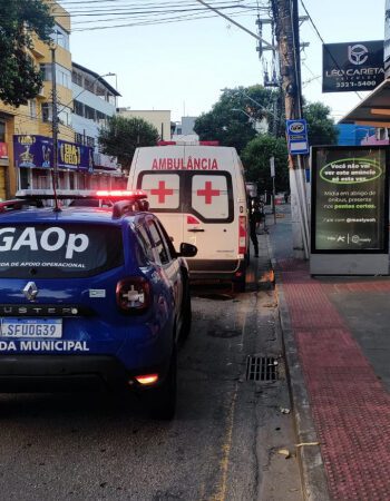 Guarda de Vitória recupera ambulância roubada após deixar paciente