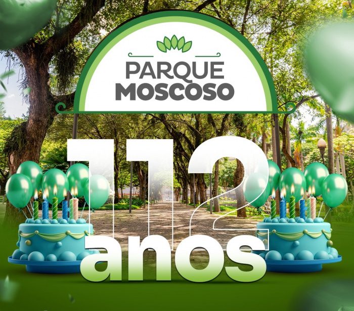 Parque Moscoso faz 112 anos e tem programação especial para comemoração