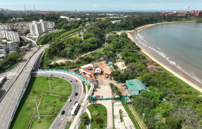 Parque Costeiro: novo espaço ambiental em Jardim Camburi recebe ajustes finais