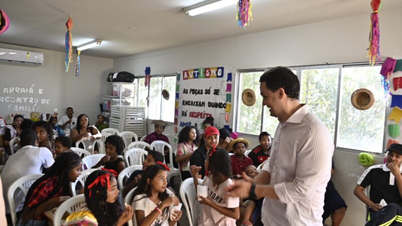 Pazolini leva melhorias ao Bairro Conquista: Construção do Parque Kids avança rapidamente