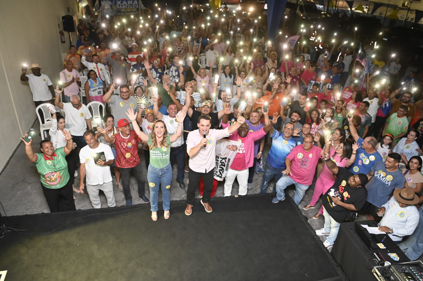 Encontro do Samba: carnavalescos manifestam apoio à reeleição de Pazolini