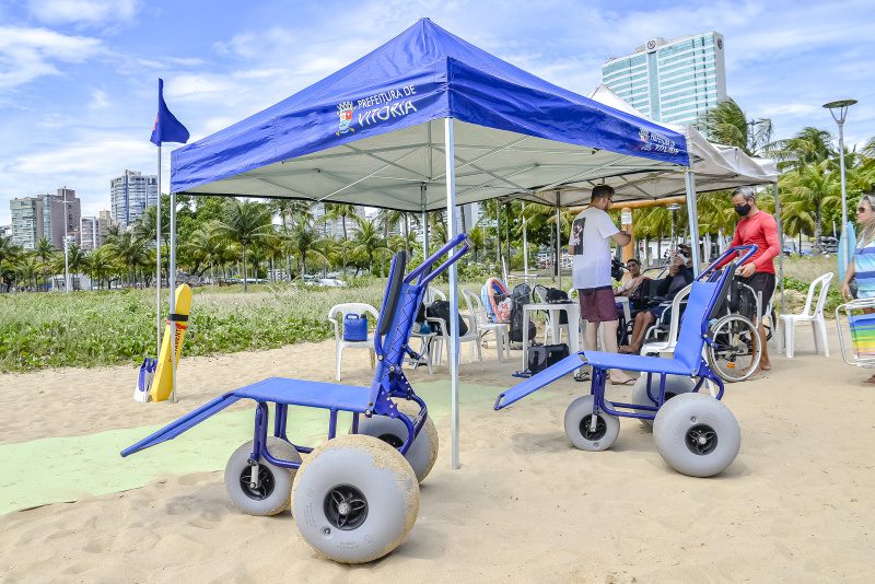 Praia Acessível: Jardim Camburi ganhará novo ponto do projeto